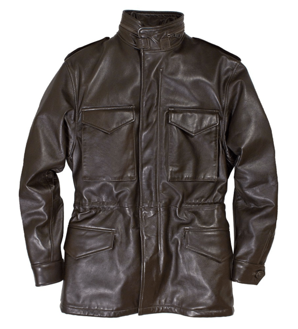 M Collection Leather Jacket