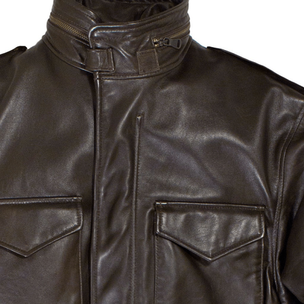 M Collections Leather Jacket