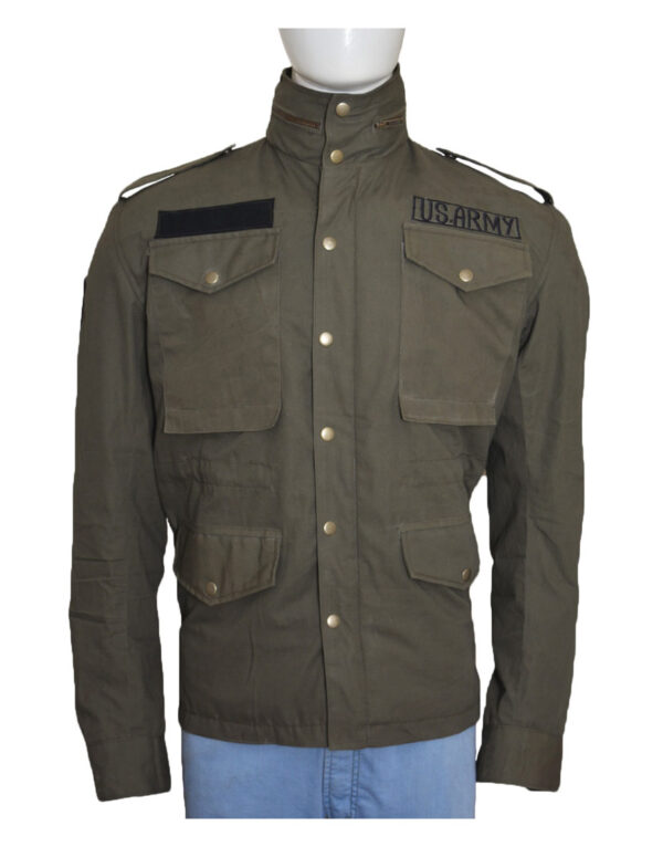Mafia 3 Lincoln Clay Green M65 Military Field Army Jacket