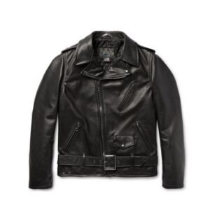 Marlon Schott Biker Leather Jacket