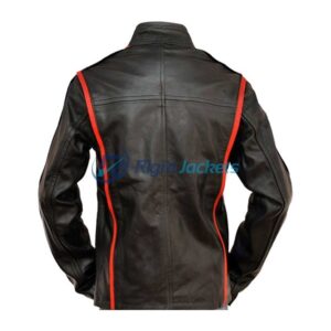 Mass Effect 3 N7 Gaming Black Motor Biker Leather Jacket