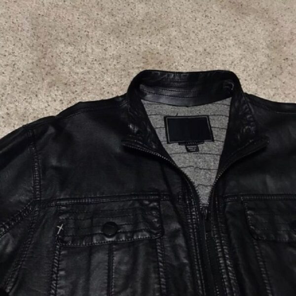 Men Black Legendary Goods Leather Jacket
