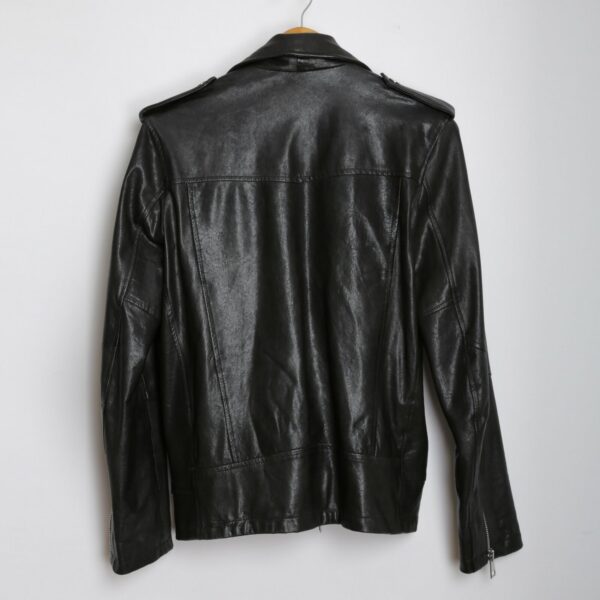 Men Imperial Black Biker Leather Jackets