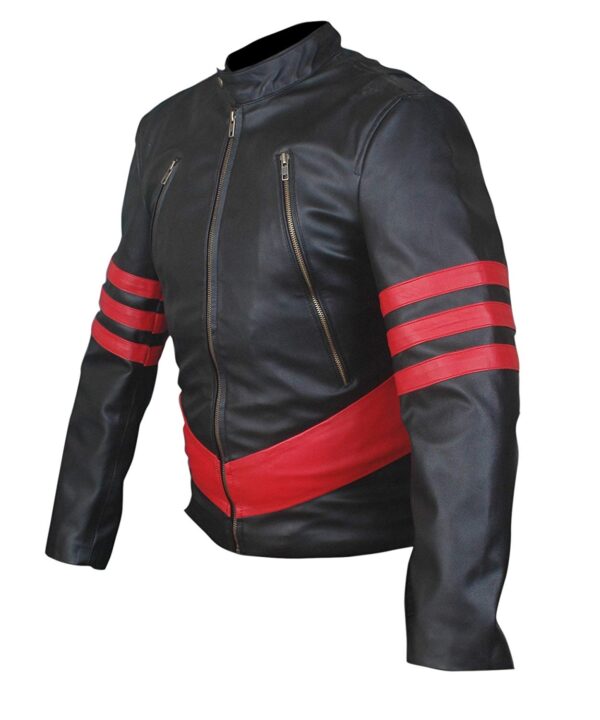Men X-Men Origins Wolverine Genuine Leather Jacket
