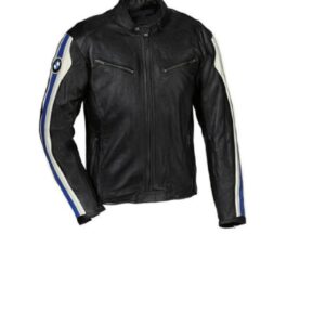 Mens BMW Sports Motorbike Leather Jacket