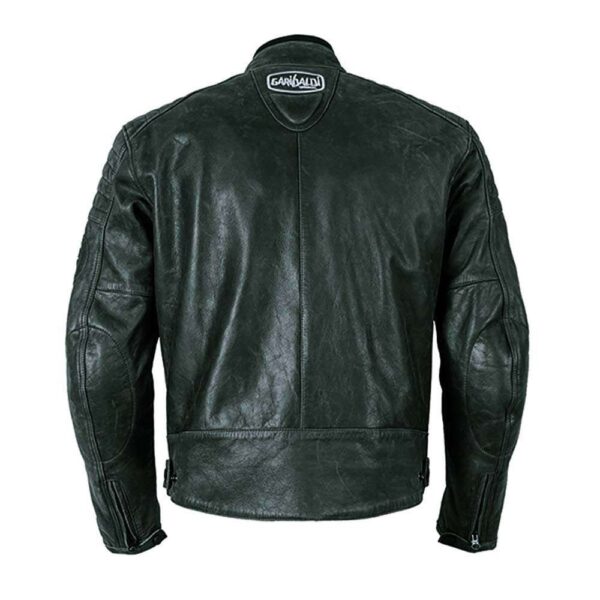 Mens Black Vintage Bullrider Leather Jackets