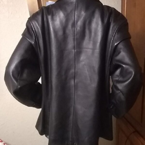 Mens Covington Black Leather Jackets
