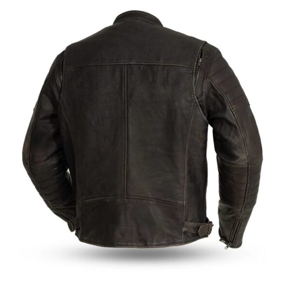 Mens Fashion Commuter Motorcycle Leather Jackets
