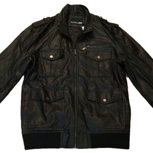Foreign Exchange Leather Jacket