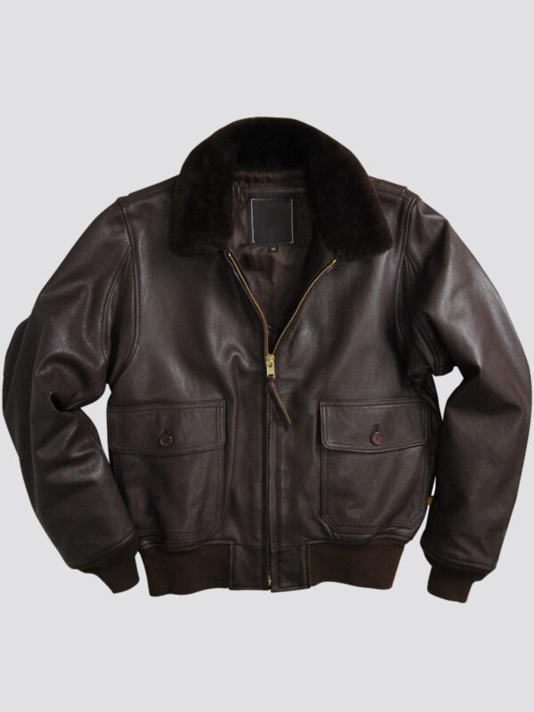 Mens G-1 Leather Jacket
