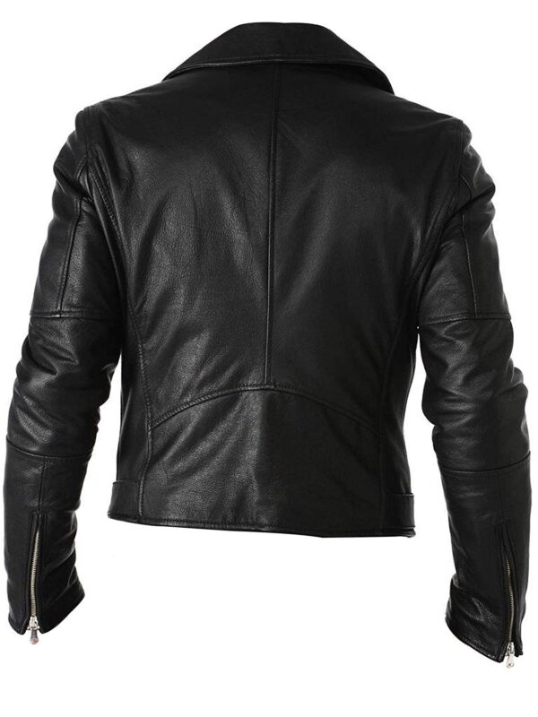 Mens Genuine Cowhide Double Rider Leather Jackets