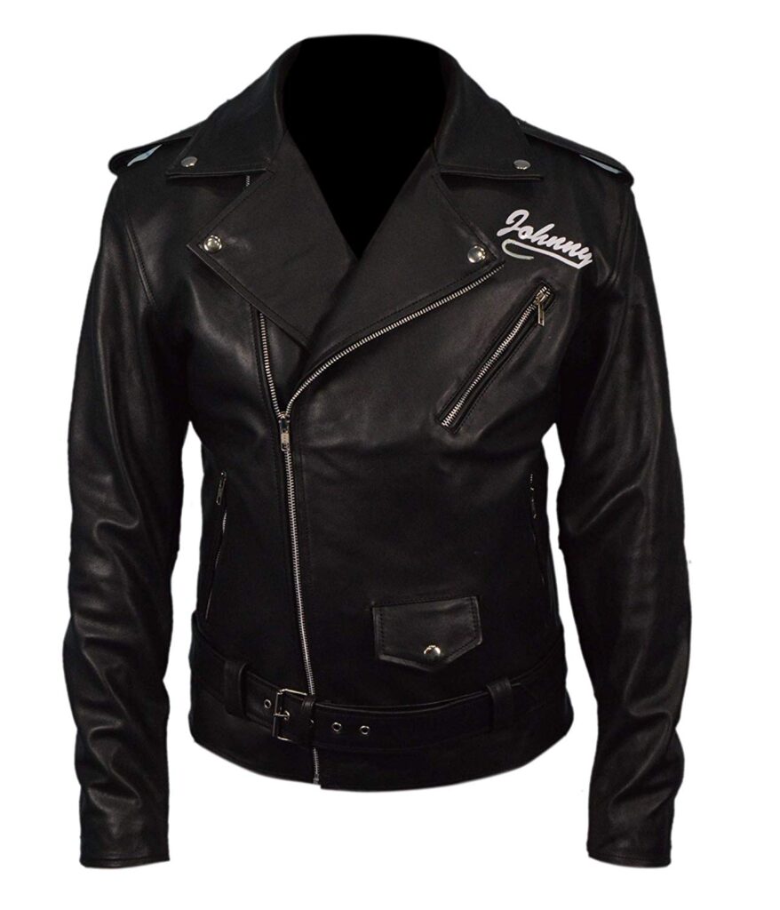 Wild One Jacket Johnny Strabler Marlon Leather Jacket - Right Jackets