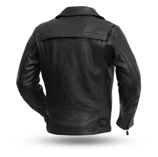 Mens Night Rider Leather Motorcycle Jackets