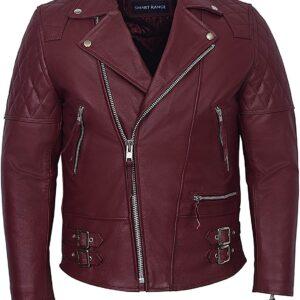 Oxblood Leather Jacket