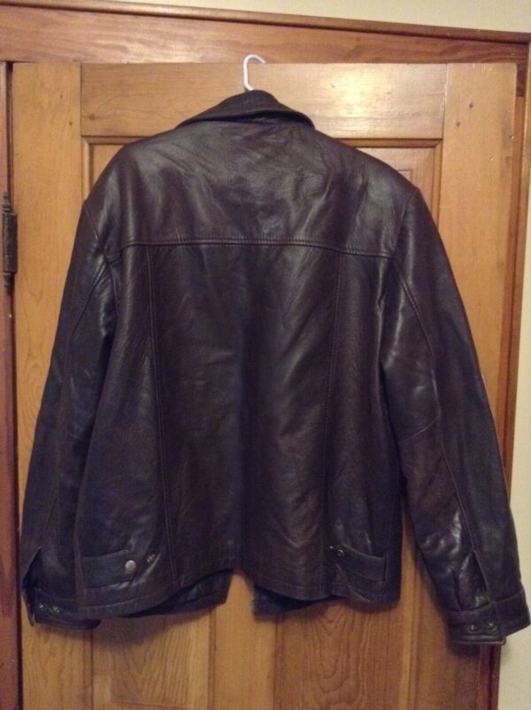 Mens Preswick Moore Brown Leather Jackets