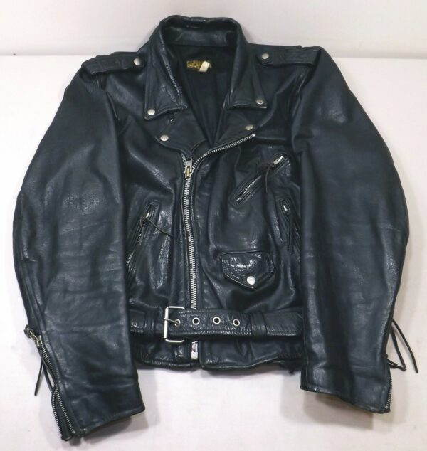 Men's Protech Apparel Motorcycle Leather Jacket