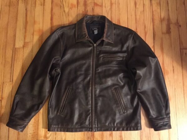Men’s Sonoma Brown Leather Jacket