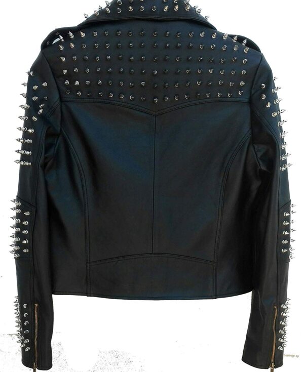 Spiked Leather Jacket
