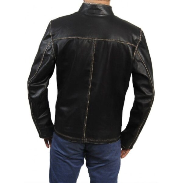 Mens Tag Heuer Leather Jacket 1