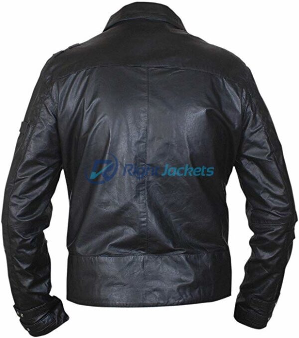 Michael Jackson Bad Balck Style Leathe Jacket