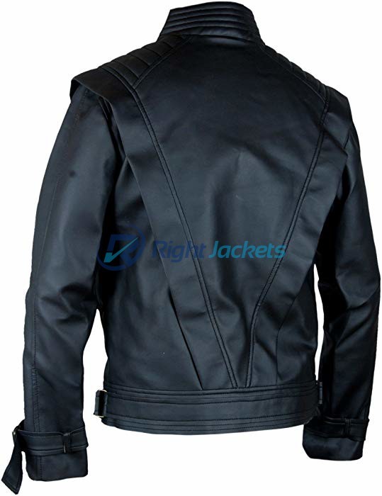 Michael Jackson Thriller Designing Faux Leather Black Jacket