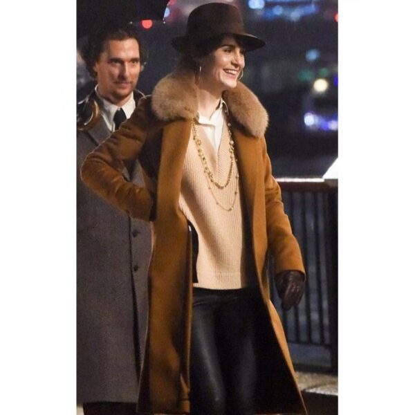 The Gentlemen Michelle Dockery Fur Coat