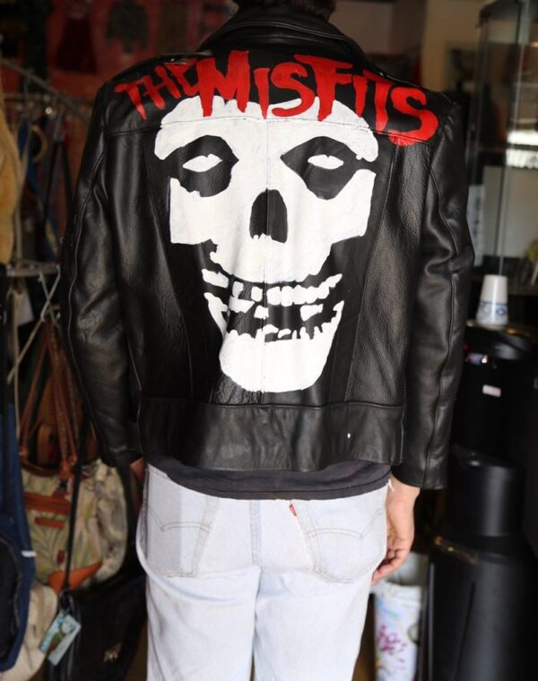 Misfits Jacket Punk Motorcycle Leather Jacket