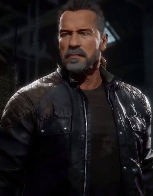 Mortal Kombat 11 Terminator T-800 Leather Jackets