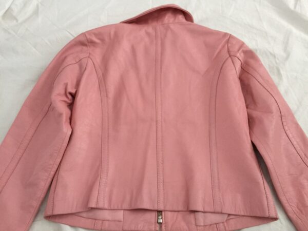 New Kids Soft Pinks Leather Jacket