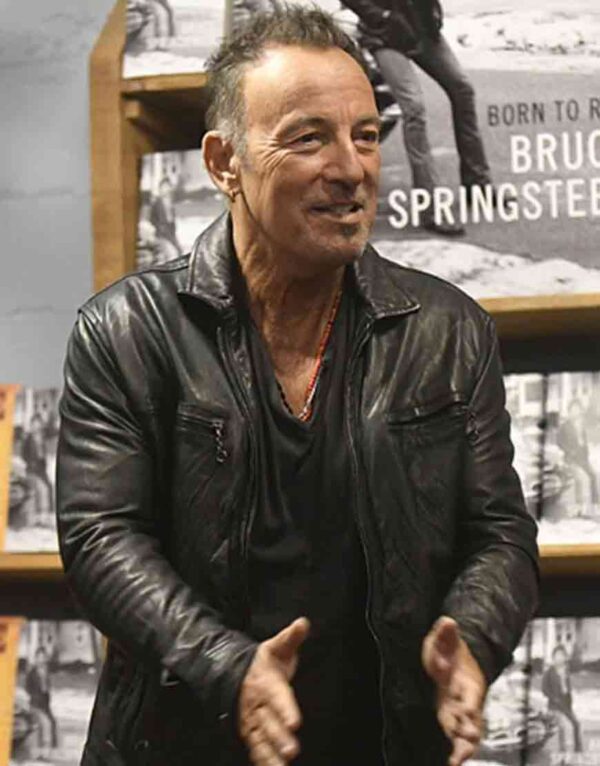 Noble Braces Barnes Black Springsteen Genuine Leather Jacket