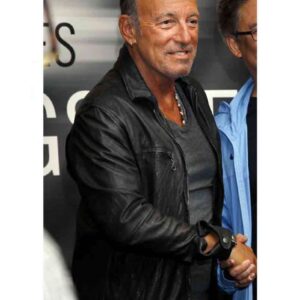 Noble Braces Barnes Springsteen Black Leather Jacket