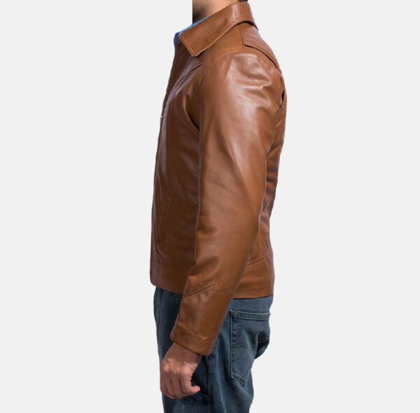 Old School Browns Leather Jacket