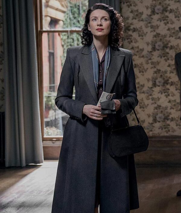 Outlander S03 Claire Randall Wool Coat