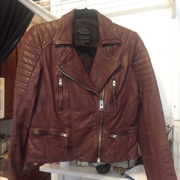 Oxbloods Leather Jacket Womens 1