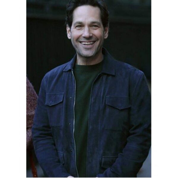 Paul Rudd Living With Yourself Suede Leather Jacket