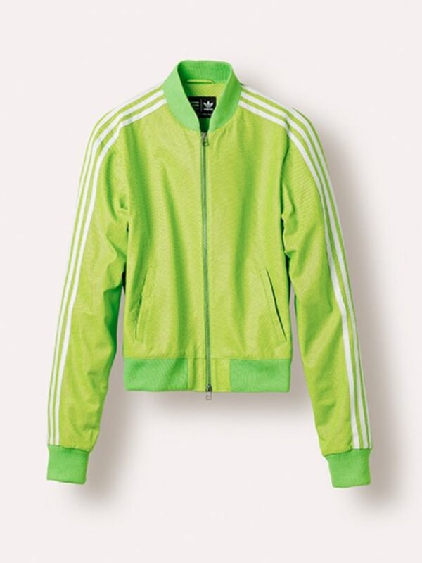 Pharrell Williams 2014 Green Leather Jacket