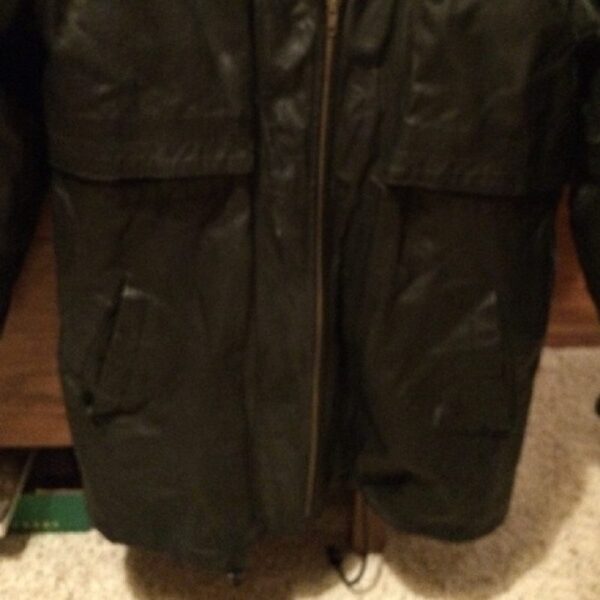 Phase 2 Black Heavy Leather Jackets