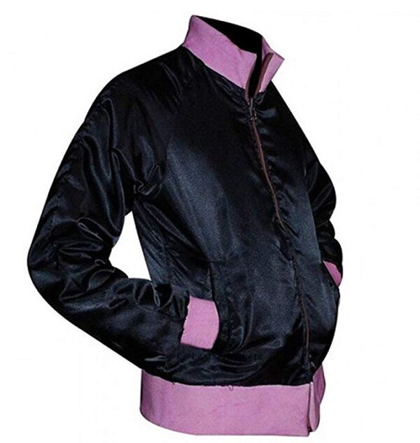 Pink Ladiies Michelle Pfeiffer Reversible Satin Jacket