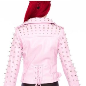Killstar Pink Leather Jacket