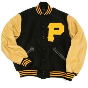 Pittsburgh Pirates Baseball Bomber Leather Jacket