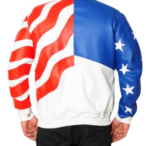 Professional Rapper American Flag Vanilla Ice Jacket