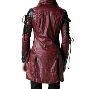 Visual Kei Punk Gothic Vampire Leather Coat