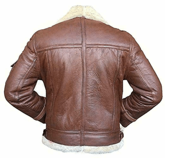 RAF Aviator B3 Cowskin Fur Leather Jackets