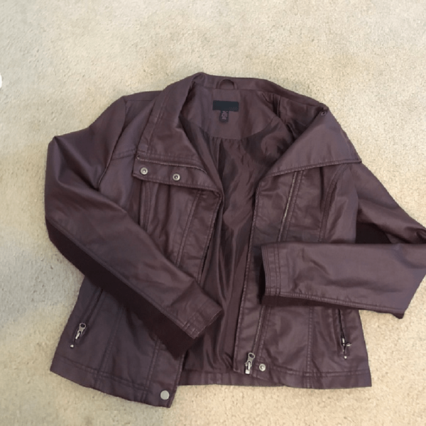 Rd Styles Rhonda Faux Leather Jacket