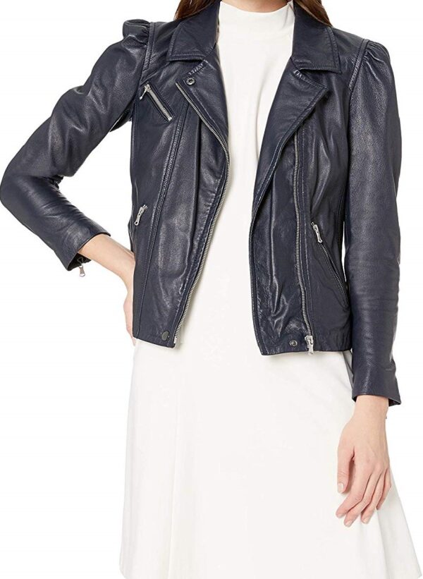 Rebecca Taylor Biker Leather Jacket