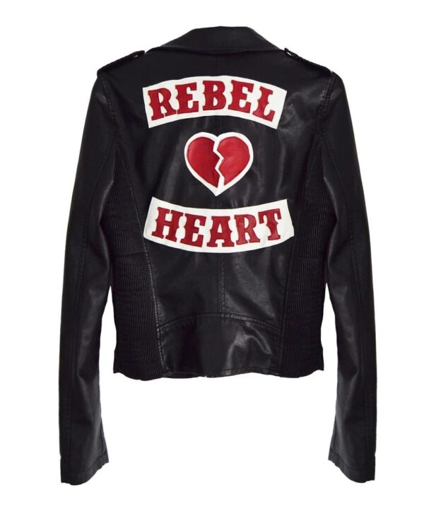 Rebel Heart Moto Black Leather Jacket