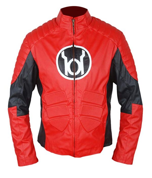 Guy Gardner Red Lantern Cafe Racer Jacket