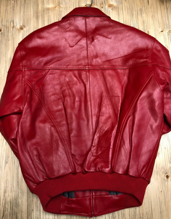 Red Pelle Pelle Leather Jacket - Right Jackets
