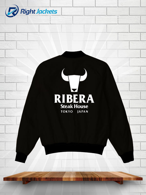Ribera Steakhouse Tokyo Japan Merchandise Satin Jacket