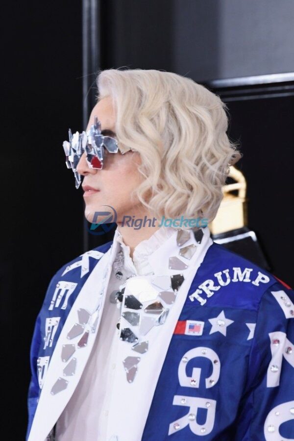 Ricky Rebel Make America Great Again Grammy Awards Jacket Coat